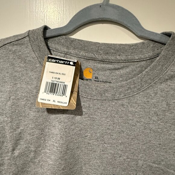Carhartt Men’s T-Shirt Bundle – 3 Pack (Grey, Blue, Black) – NWT - Picture 4 of 11